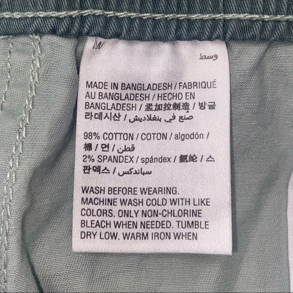 American Rag Men’s Chino Drawstring Pants- Aqua Chill- Medium - Picture 9 of 9